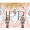 #551 CLEAR Nutcracker Pastel Christmas- 9.4" x 8" Pattern Vinyl Wrap